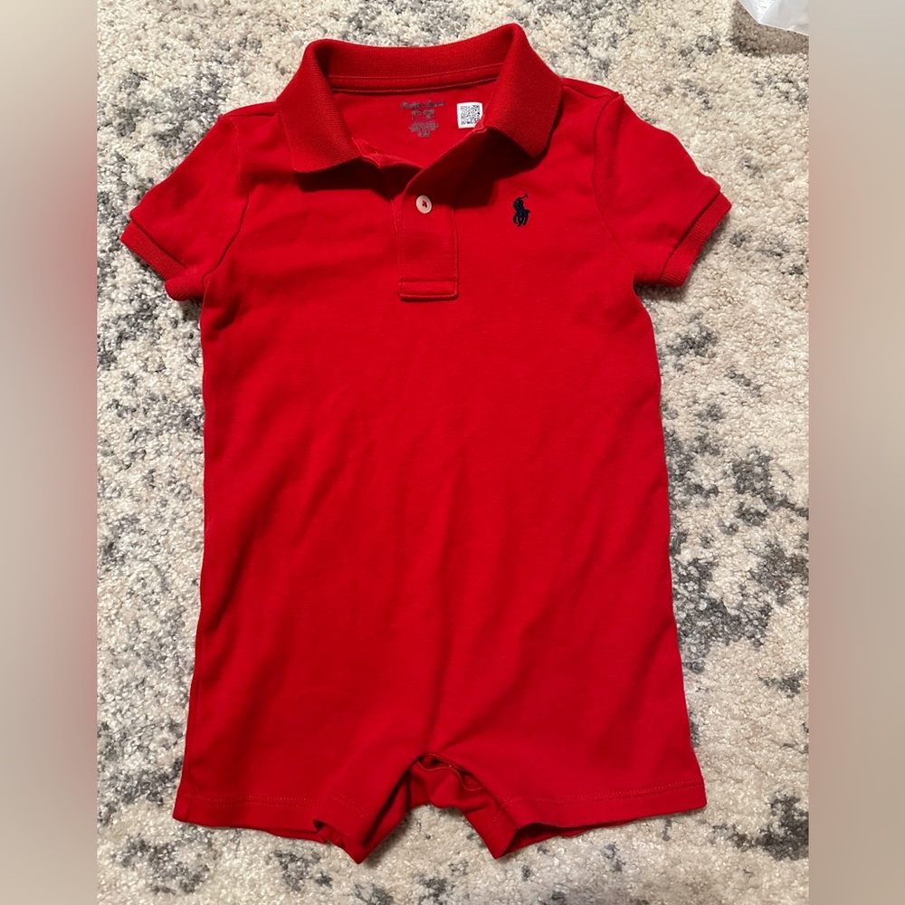 18mos polo romper